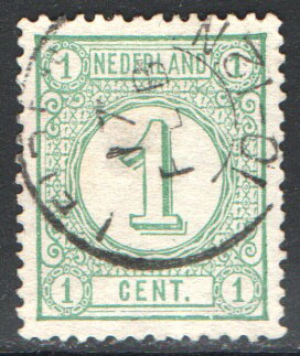 Netherlands Scott 35 Used